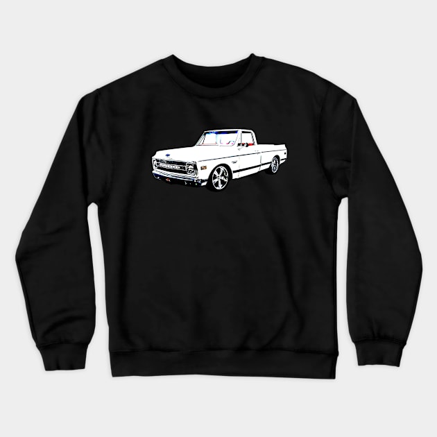 C10 CHEVY PICKUP CHEVROLET C10 Crewneck Sweatshirt by Cult Classics